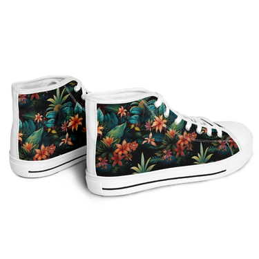 Chokefish™ Urban Peak Retro High Tops-Floral-007